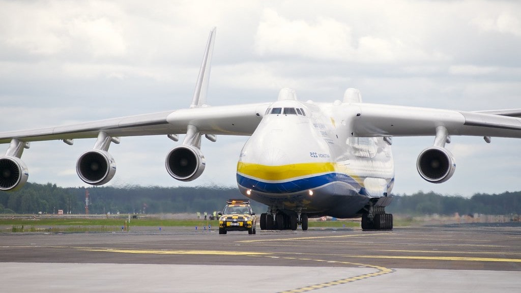Antonov An-225, el avión más pesado y grande del mundo